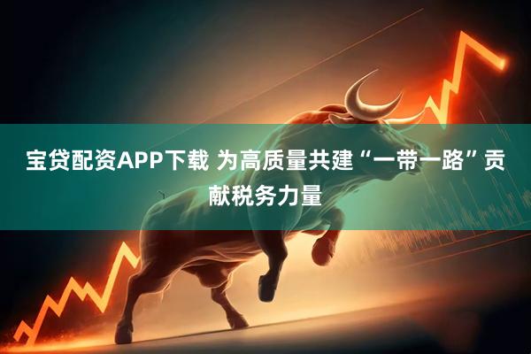 宝贷配资APP下载 为高质量共建“一带一路”贡献税务力量